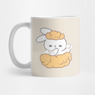 Sweet Elegance: Adorable Rabbit Transforms into a Bunibuni Creampuff Mug